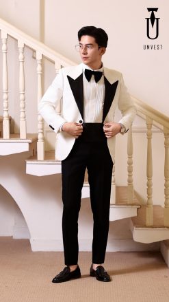 Kiểu dáng vest cưới trông bạn như bạch mã hoàng tử