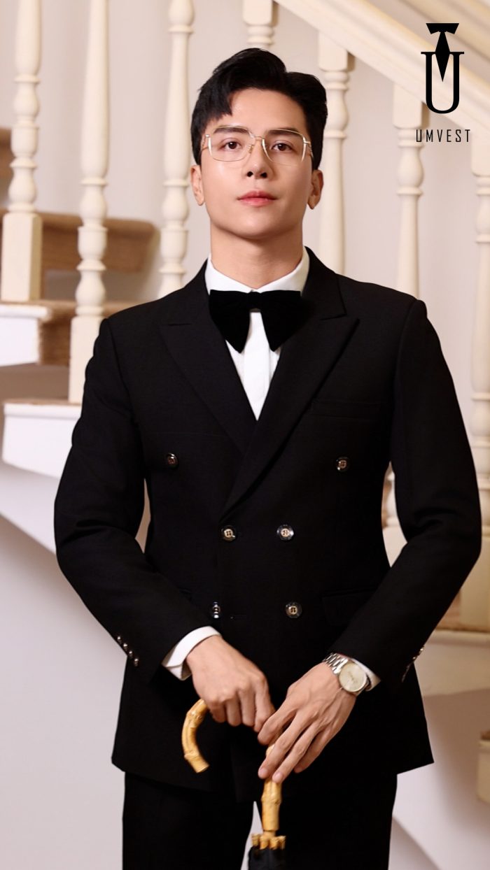 Vest Nam Đen 6 Cúc - Ảnh 2