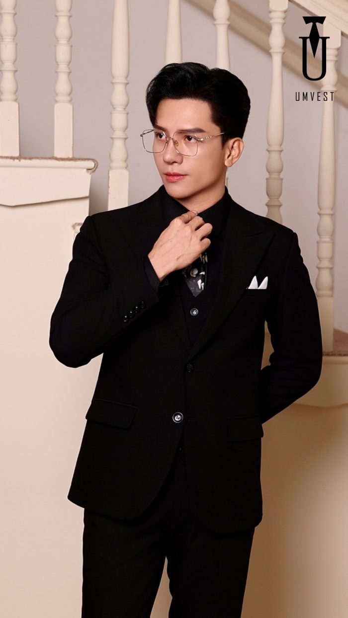 Vest Nam Sơ Mi Đen - Ảnh 5