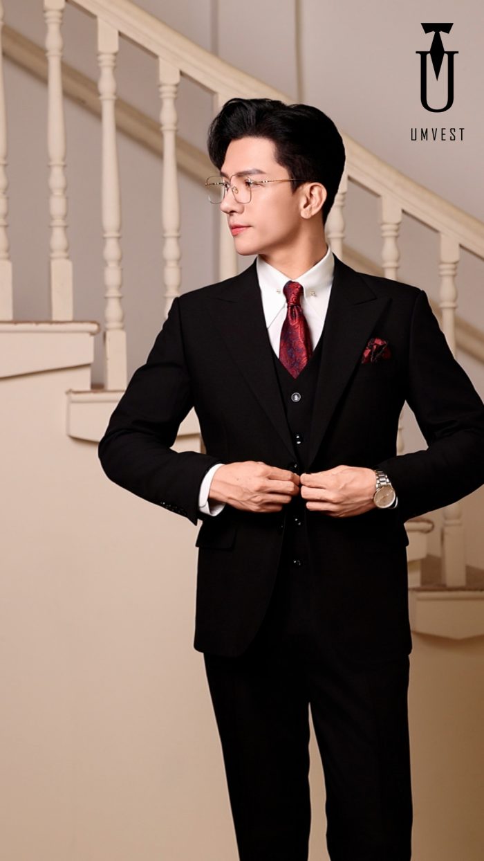 Vest Nam Đen Trơn - Ảnh 7