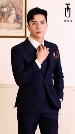 Vest Nam Màu Xanh Đậm