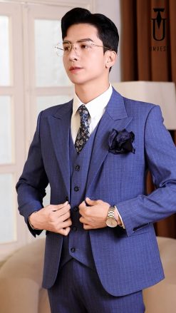 Vest Nam Màu Xanh Dương Sọc TPHCM