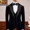 BỘ VEST NAM ĐEN NHUNG GL (1)