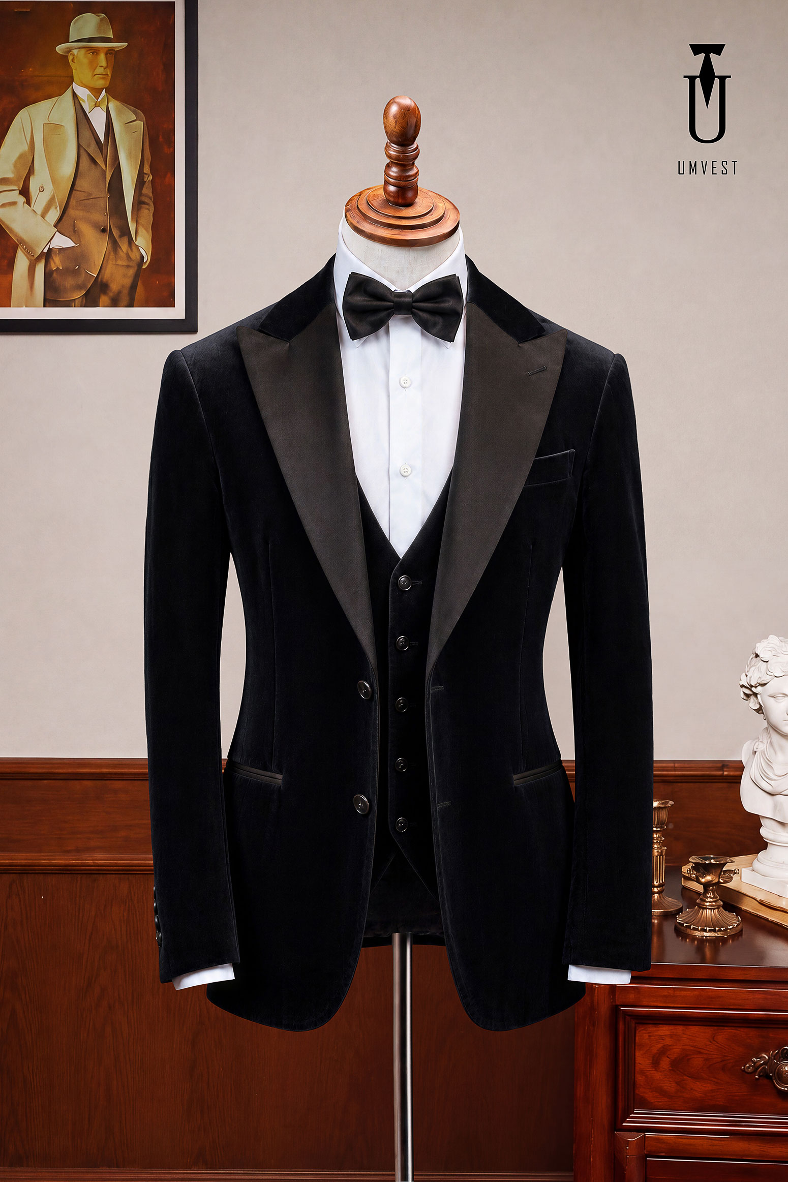 BỘ-VEST-NAM-ĐEN-NHUNG-GL-(1) BỘ VEST NAM ĐEN NHUNG GL (1)