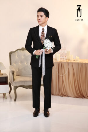 Vest Chú Rể Đen