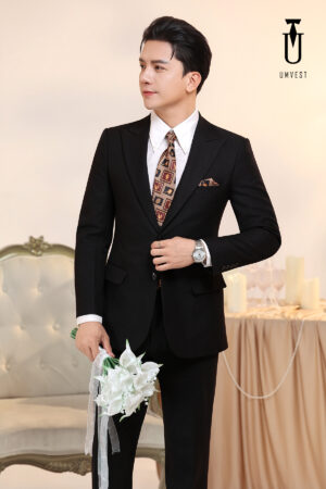 Vest Chú Rể Đen