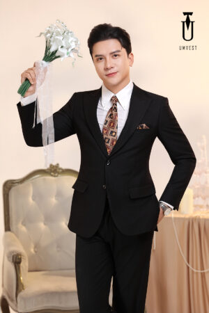 Vest Chú Rể Đen