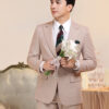 Vest Chú Rể Kem 2