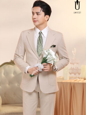 Vest Chú Rể Kem Kim Tuyến