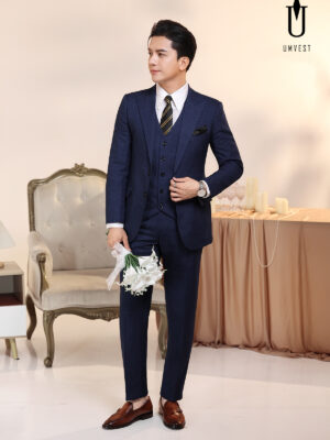 Vest Chú Rể Xanh 91 Gile