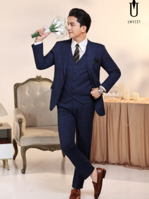 Vest Chú Rể Xanh 91 Gile