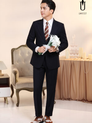 Vest Chú Rể Xanh Nhu