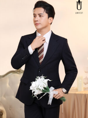 Vest Chú Rể Xanh Nhu