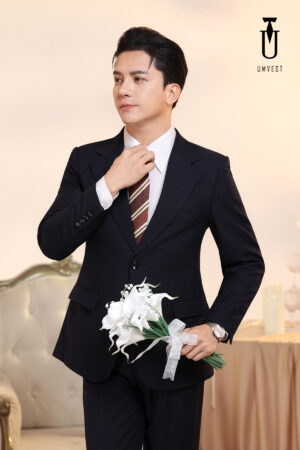 Vest Chú Rể Xanh Nhu
