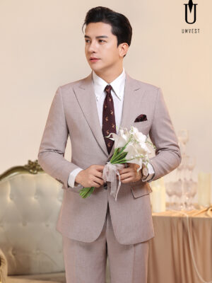 Vest Chú Rể Xước