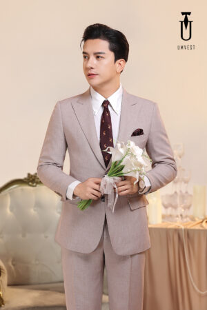 Vest Chú Rể Xước