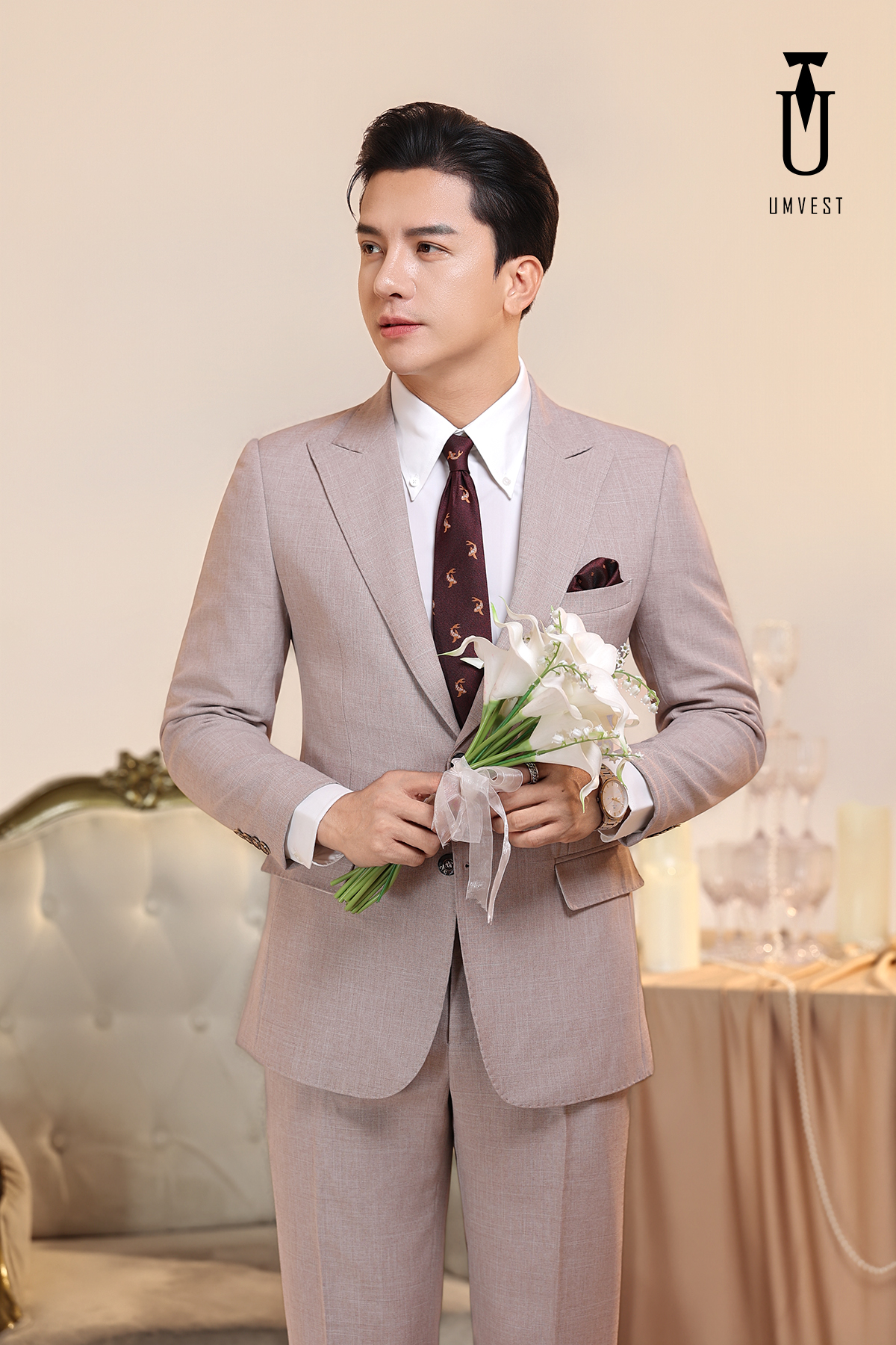 Vest Chú Rể Xước Vest Chú Rể Xước