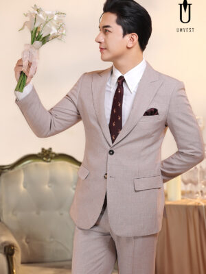 Vest Chú Rể Xước