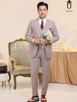 Vest Chú Rể Xước Gile