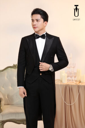 Vest Đuôi Tôm Đen