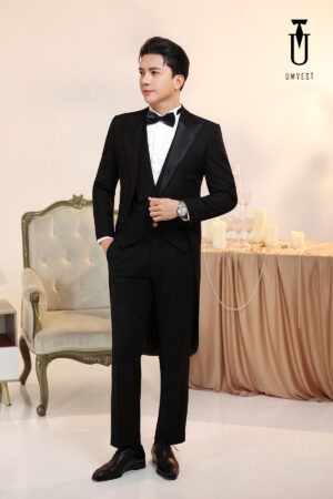Vest Đuôi Tôm Đen