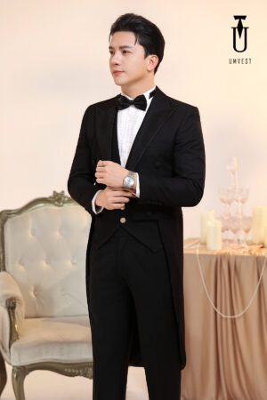 Vest Đuôi Tôm Đen
