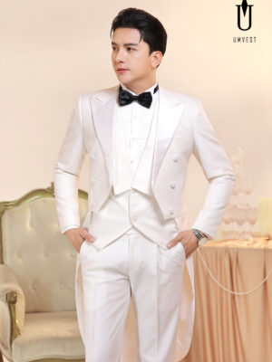 Vest Đuôi Tôm Trắng