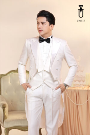 Vest Đuôi Tôm Trắng