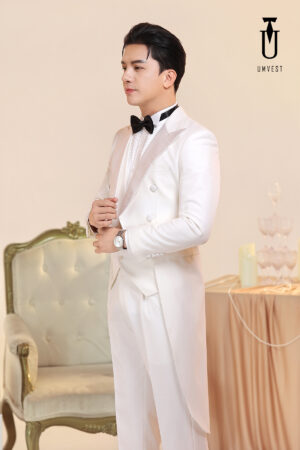 Vest Đuôi Tôm Trắng