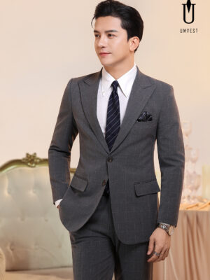 Vest Nam Caro Xám Giãn