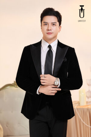 Vest Nam Đen Nhũ