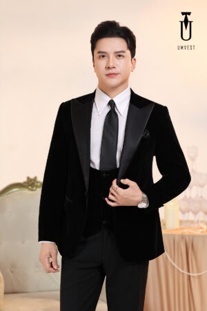 Vest Nam Đen Nhũ