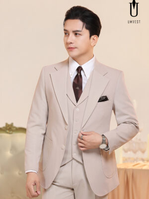 Vest Nam Kem Túi Hộp Gile