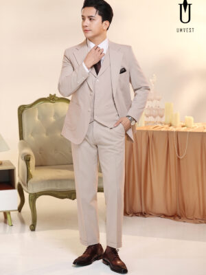 Vest Nam Kem Túi Hộp Gile