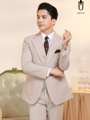 Vest Nam Kem Túi Hộp Gile