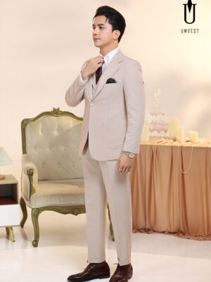 Vest Nam Kem Túi Hộp Gile