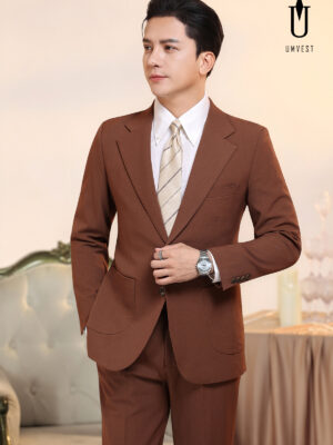 Vest Nam Nâu Đậm