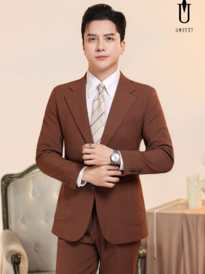 Vest Nam Nâu Đậm