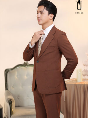 Vest Nam Nâu Đậm