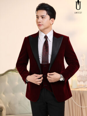 Vest Nam Nhung Đỏ