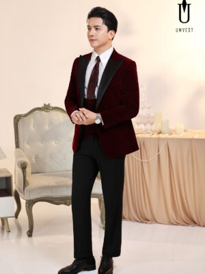 Vest Nam Nhung Đỏ