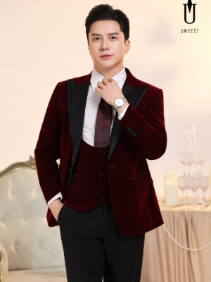 Vest Nam Nhung Đỏ