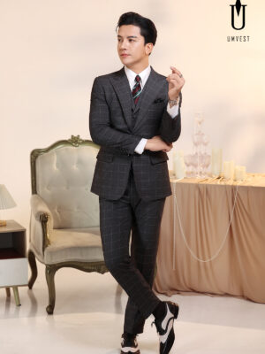 Vest Nam Xám Caro Gile