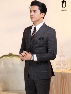 Vest Nam Xám Caro Gile