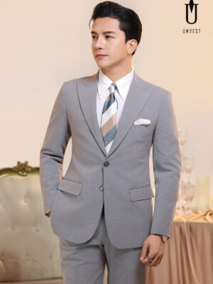 Vest Nam Xám Dạ Sáng