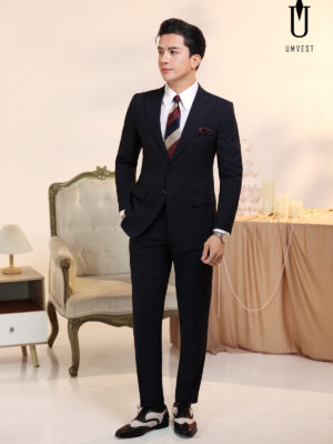 Vest Nam Xanh Đen Caro