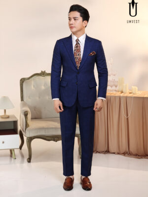 Vest Nam Xanh Dương Phẩy