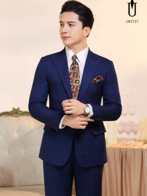 Vest Nam Xanh Dương Phẩy