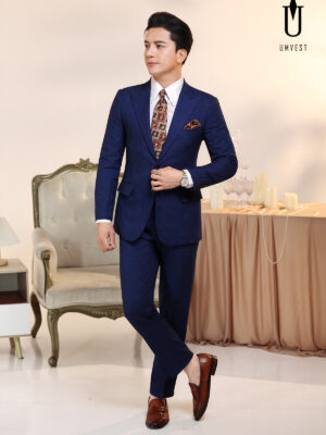 Vest Nam Xanh Dương Phẩy