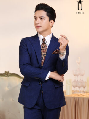 Vest Nam Xanh Dương Phẩy